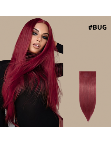 100 Keratin Extensions Rett Premium Med Flat Topp BUG Le MVP de beaucoup