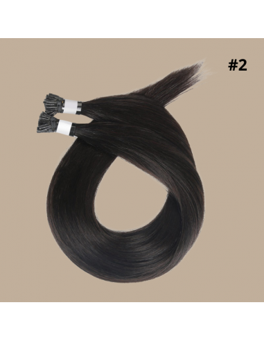 50 Premium Keratin Extensions Rett med I-spiss 2 Profitez des Offres !