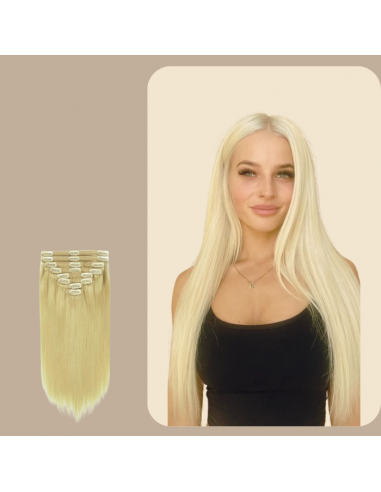 Rak Blond Platinum Clip-In Extensions Kit Jusqu'à 80% De Réduction