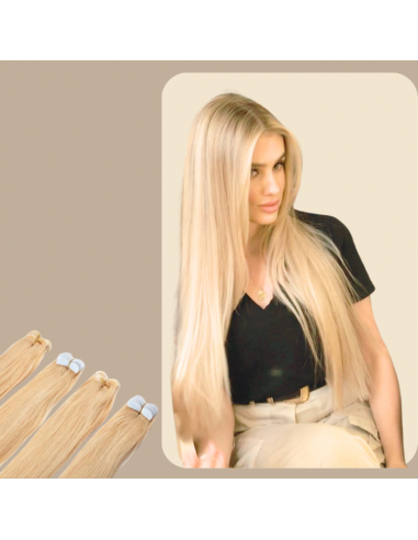 Extensiones adhesivas rígidas rubias outlet